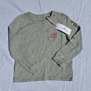NWT- Vineyard Vines | Grey Thanksgiving Long Sleeve